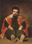 Diego Velazquez A Dwarf Sitting on the Floor (mk08) oil painting reproduction